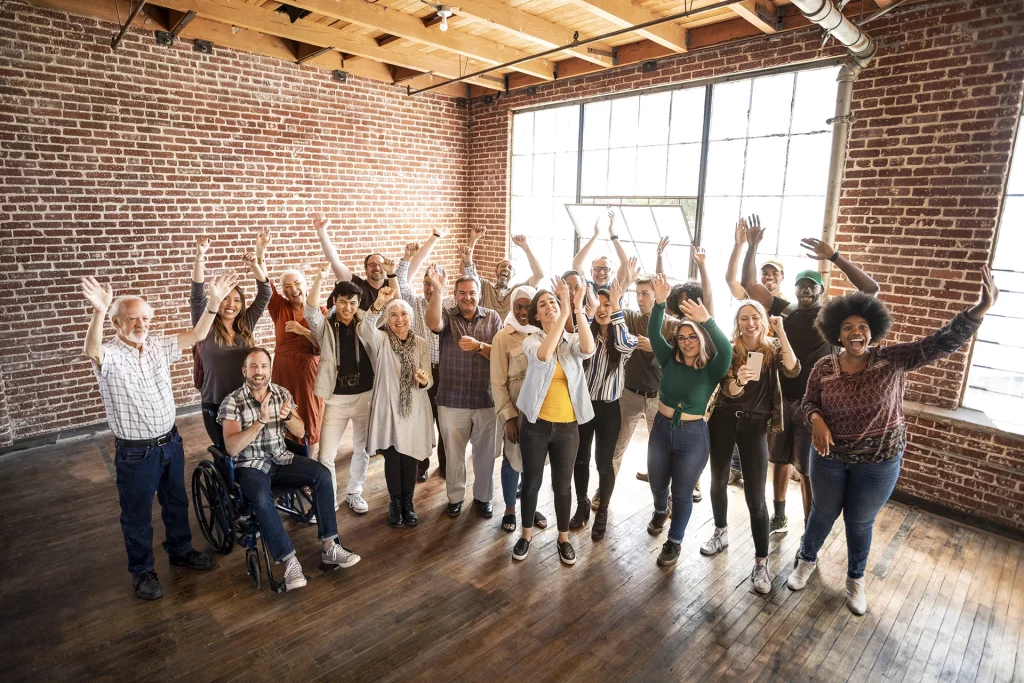 group-of-diverse-people-standing-in-front-of-a-bright-light